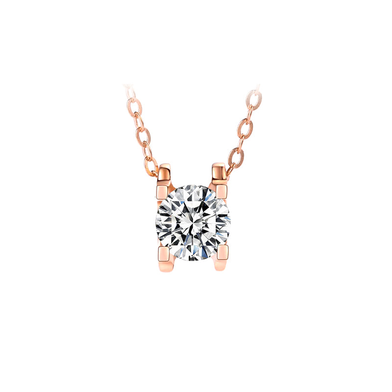 Tulip Setting Diamond Necklace Set – Aurelian