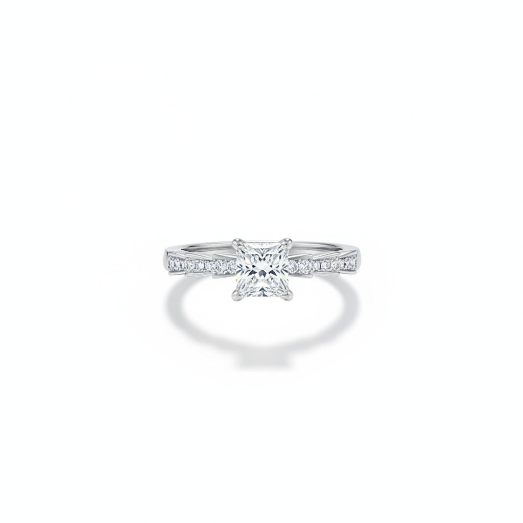 Starlight Six-Prong Diamond Ring – Aurelian