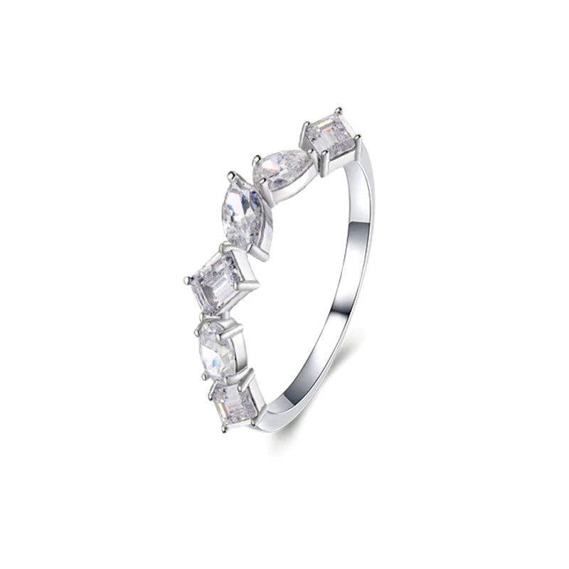 Fancy Shape Diamond Band Ring – Aurelian