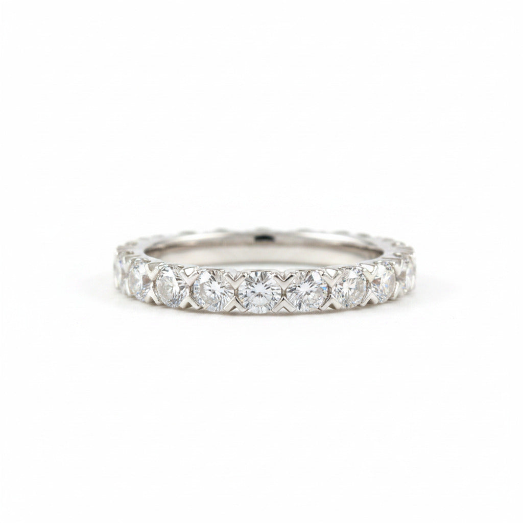 Band Half Eternity Diamond Ring – Aurelian