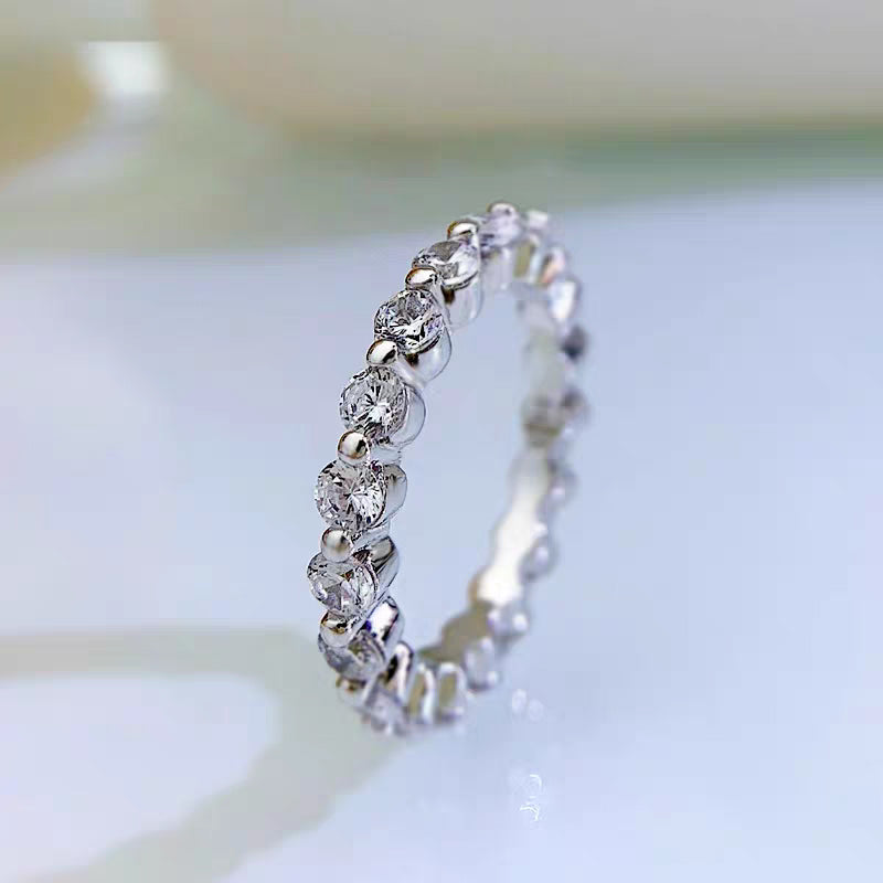 Band Full Eternity Diamond Ring – Aurelian