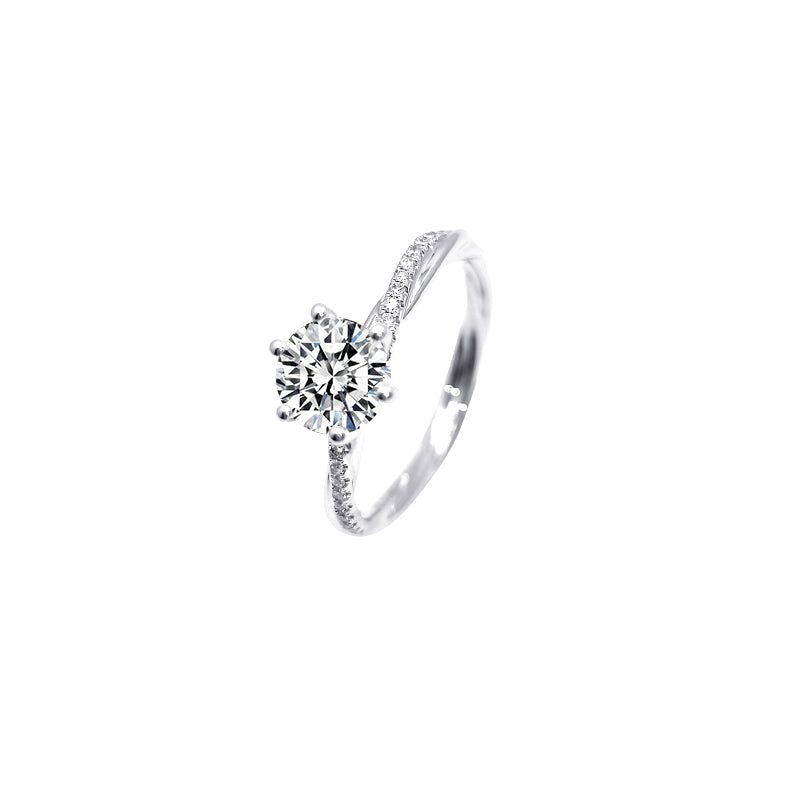 Six-Prong Diamond Ring – Aurelian