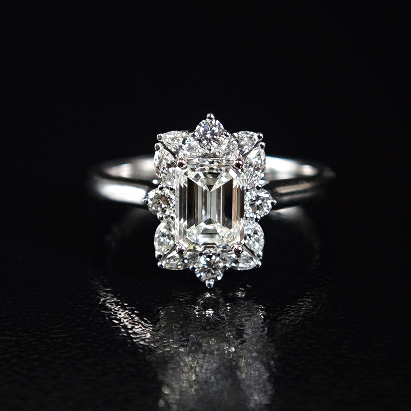 Emerald-Cut Diamond Ring – Aurelian