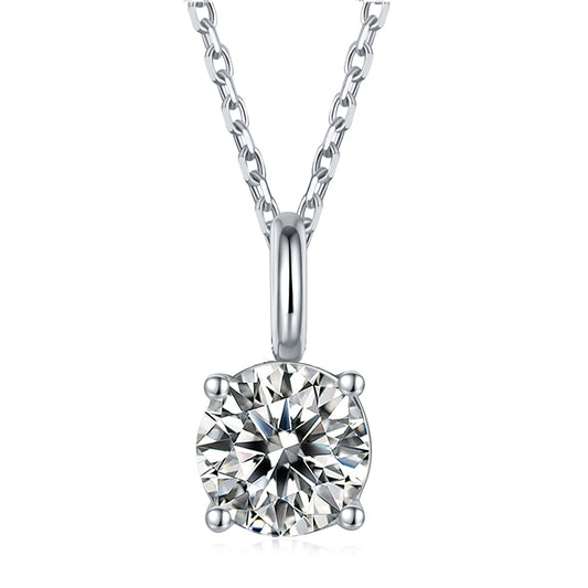 Four-Prong O Diamond Necklace – Aurelian