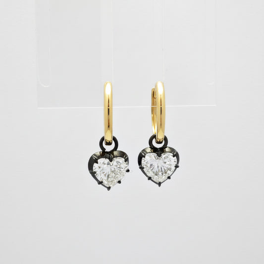 Heart Diamond Earrings – Aurelian