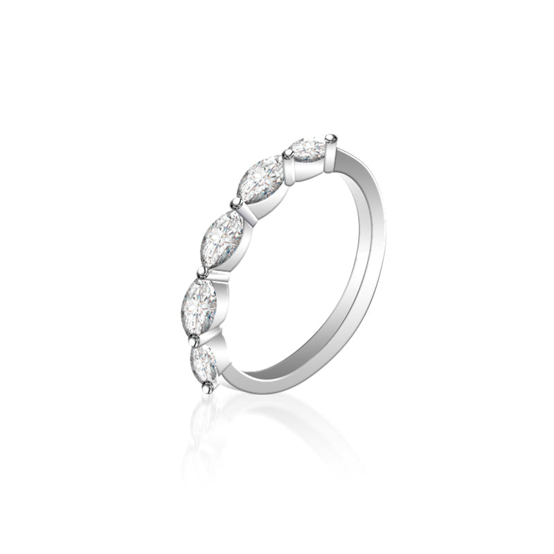 Band Marquise Diamond Ring – Aurelian