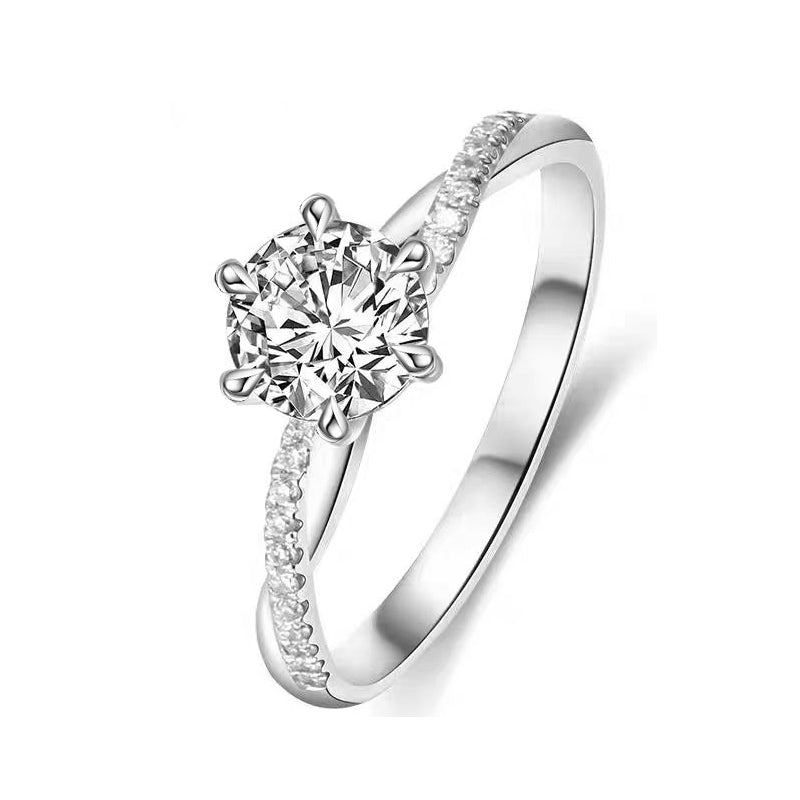 Crossover Diamond Ring – Aurelian