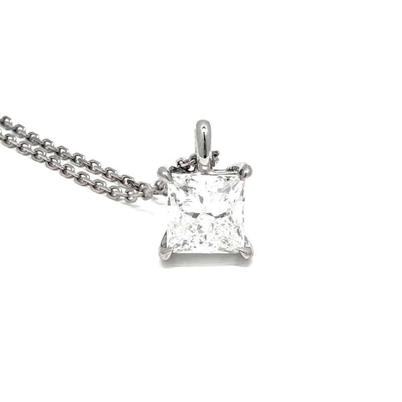 Princess Cut Diamond Necklace – Aurelian