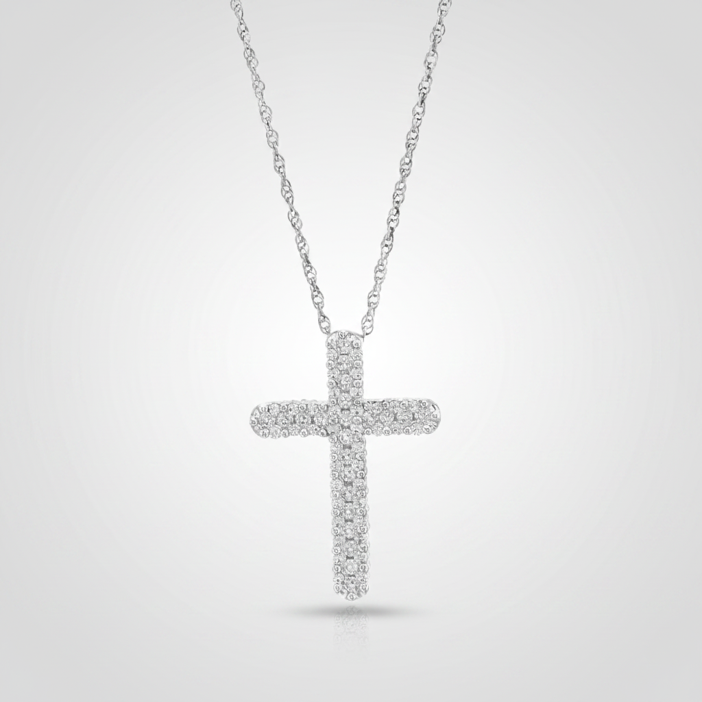 Cross Diamond Necklace – Aurelian