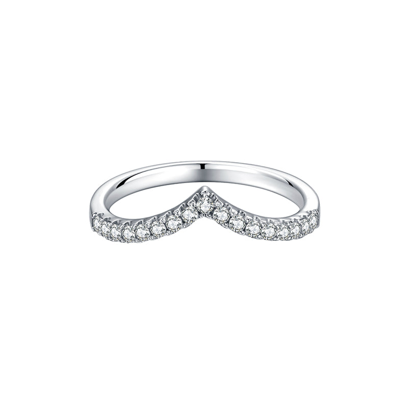Diamond V Diamond Ring – Aurelian