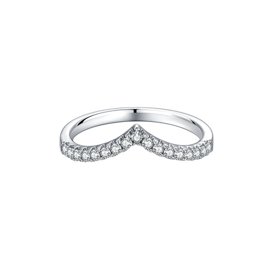 Diamond V Diamond Ring – Aurelian