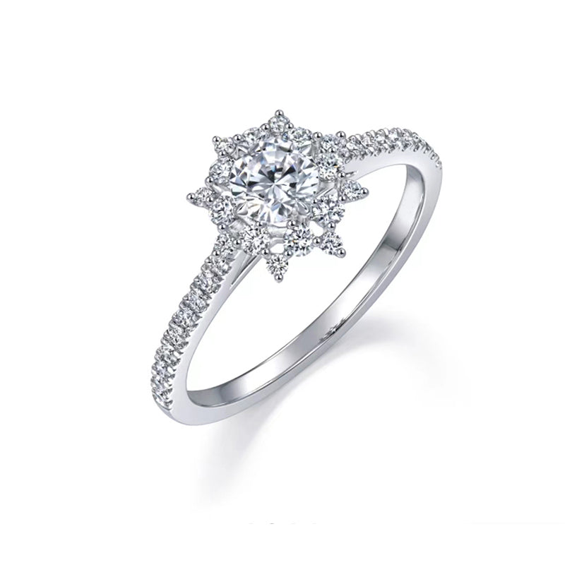 Heart Compass Diamond Ring – Aurelian