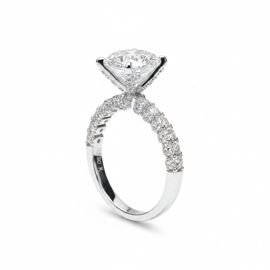 Snow Pave Diamond Ring – Aurelian