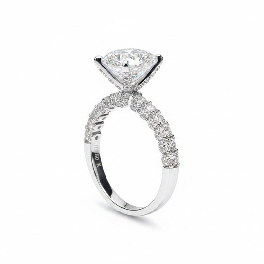 Snow Pave Diamond Ring – Aurelian