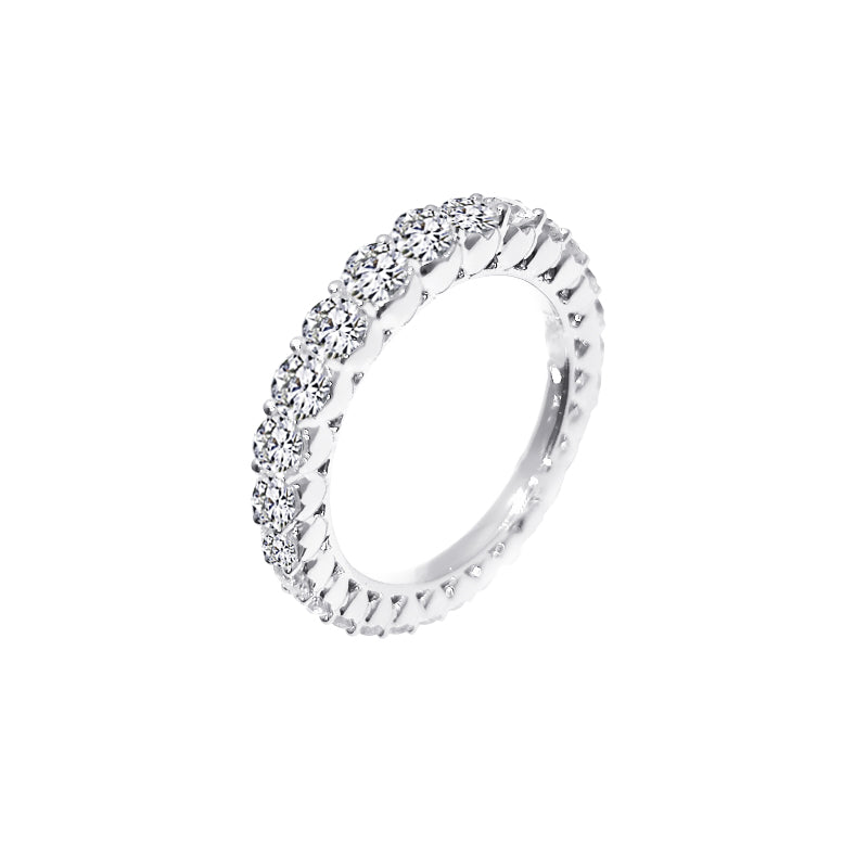 Band Full Eternity Diamond Ring – Aurelian