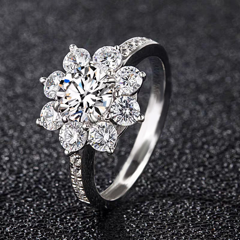 Sunflower Diamond Ring – Aurelian