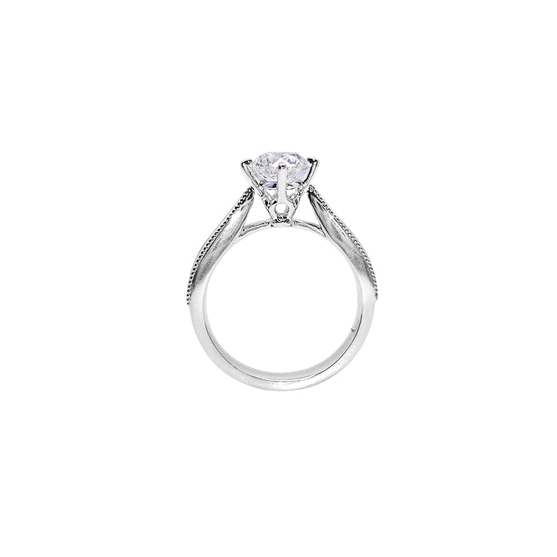 Dimple Diamond Ring – Aurelian