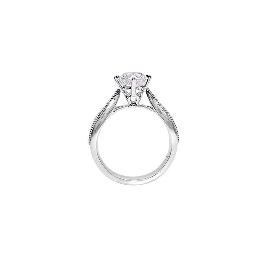 Dimple Diamond Ring – Aurelian