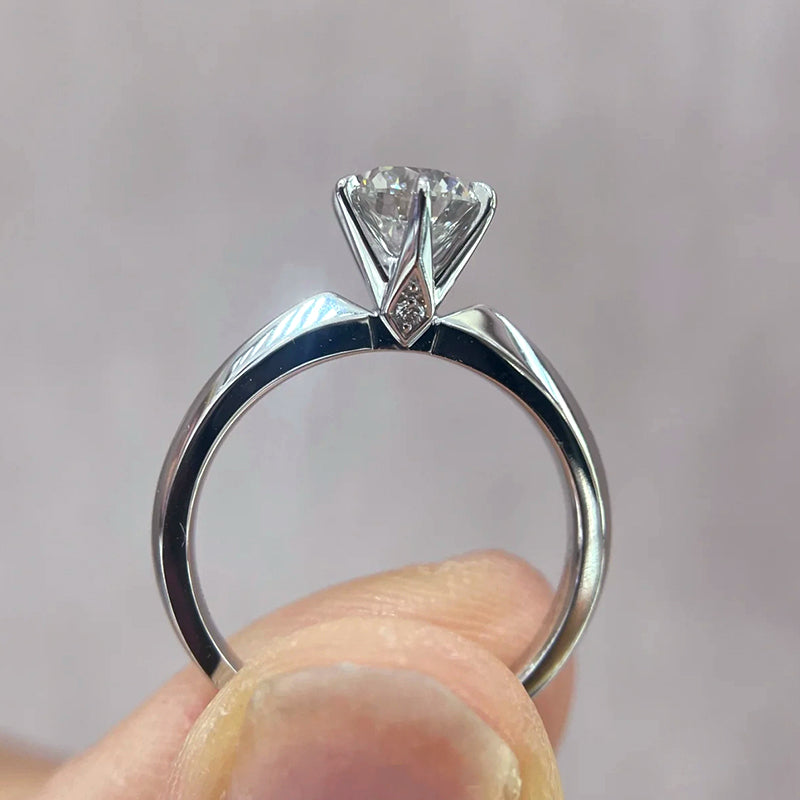 Six-Prong Diamond Ring – Aurelian