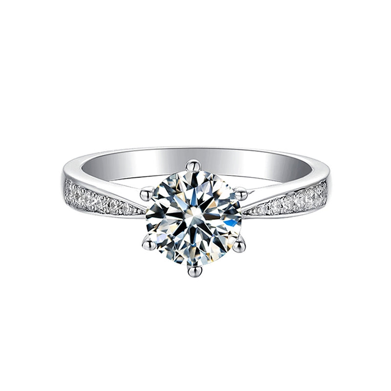 Starlight Six-Prong Diamond Ring – Aurelian