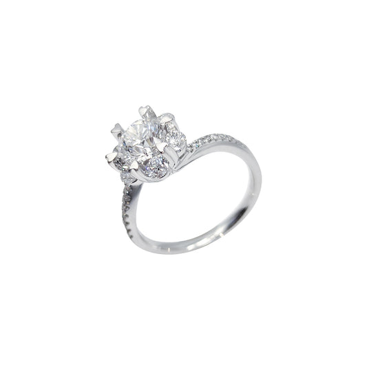 Blazing Bloom Diamond Ring – Aurelian