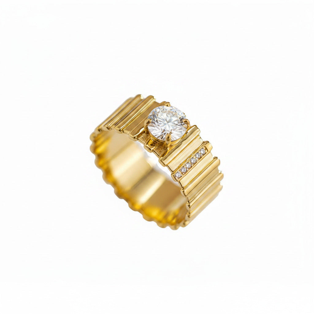 Signature Diamond Men's Ring – Aurelian