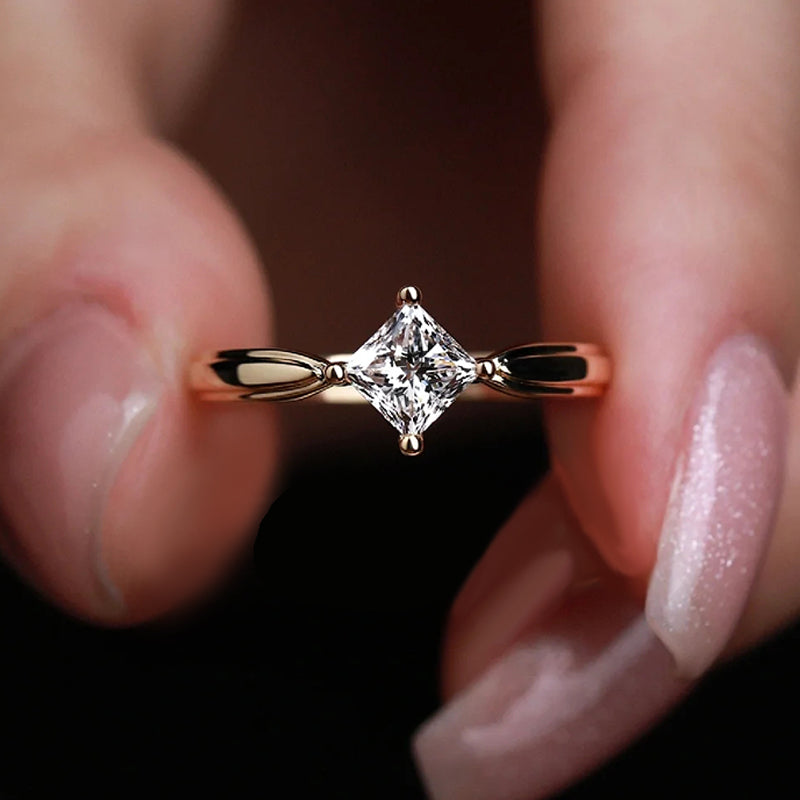 Princess Cut Diamond Ring – Aurelian