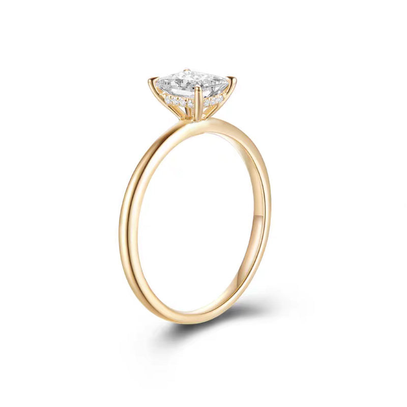 Emerald-Cut Diamond Ring – Aurelian