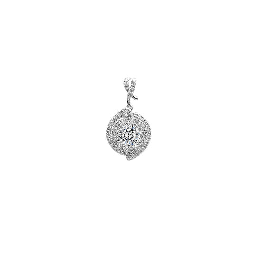 Crescent Moon Diamond Pendant – Aurelian