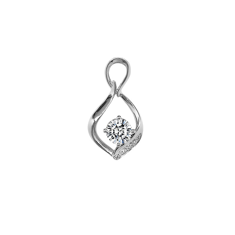 Leaf Diamond Pendant – Aurelian