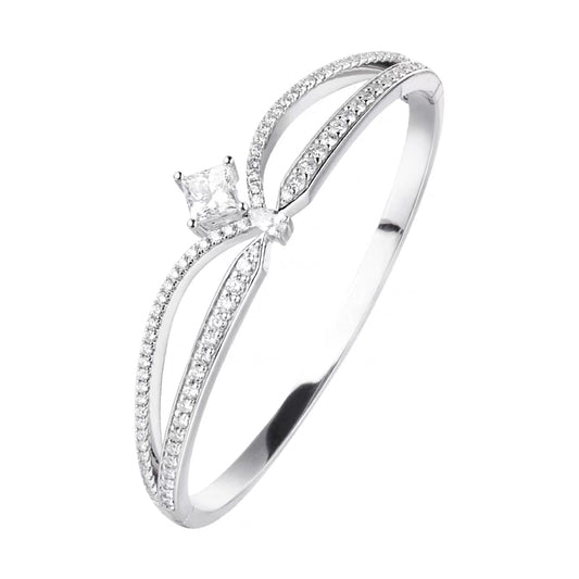 Crown Crowned Diamond Bangle – Aurelian