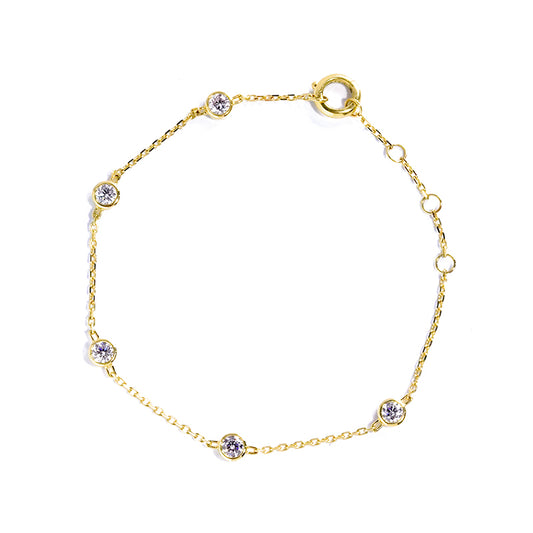 Bubble Diamond Bracelet