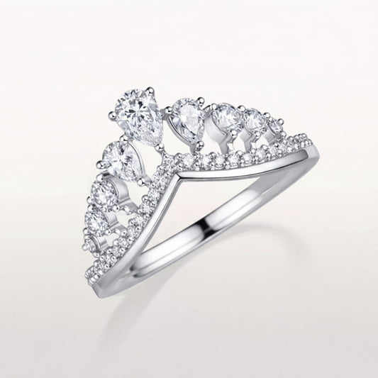 Band Crown Diamond Ring – Aurelian