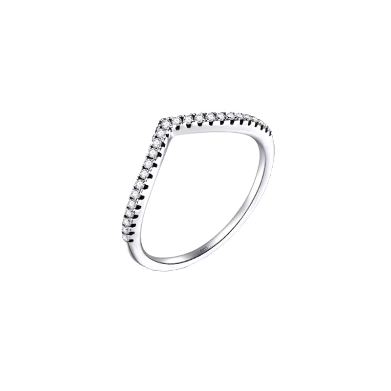 Round Diamond V Diamond Ring – Aurelian
