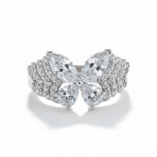 Butterfly Phantom Diamond Ring – Aurelian