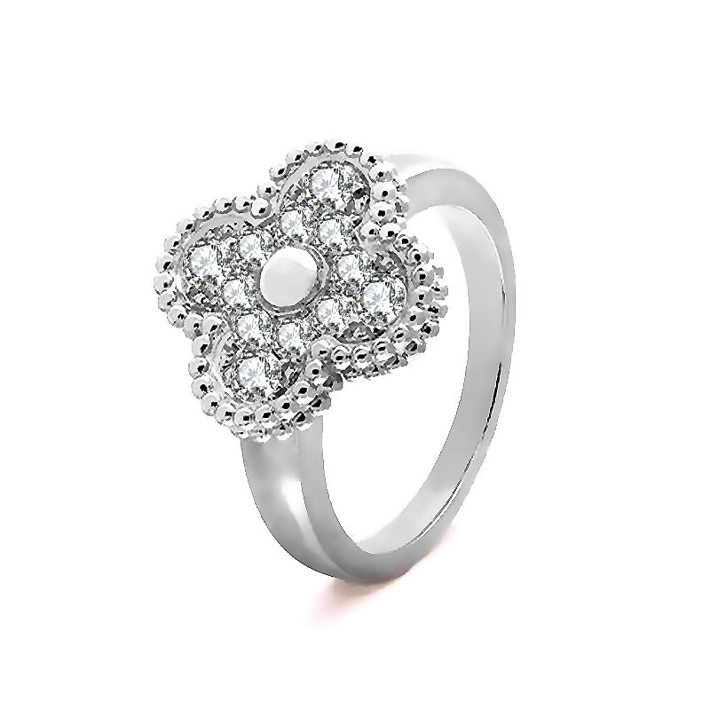 Clover Diamond Ring – Aurelian