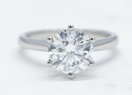 Classic Six-Prong Diamond Ring – Aurelian