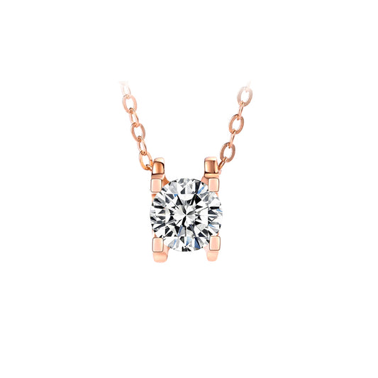 Tulip Setting Diamond Necklace Set – Aurelian