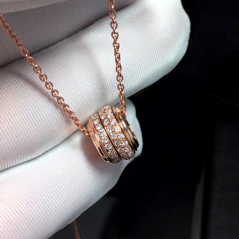 Triple Circle Diamond Necklace – Aurelian