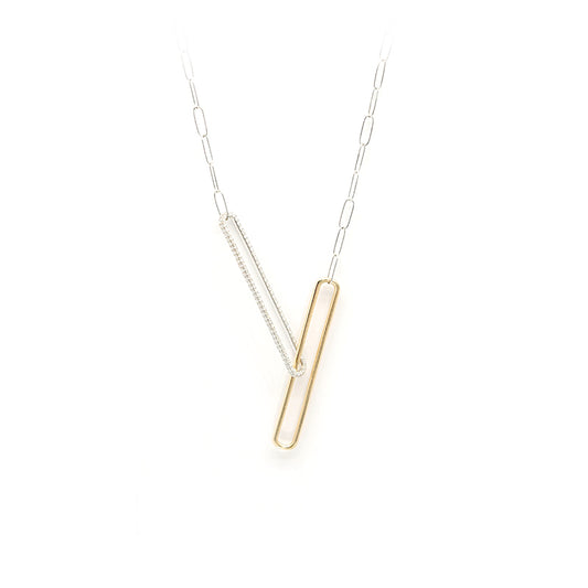 Double Loop Diamond Necklace – Aurelian