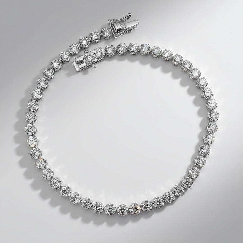 Bubble Pave Diamond Bracelet – Aurelian