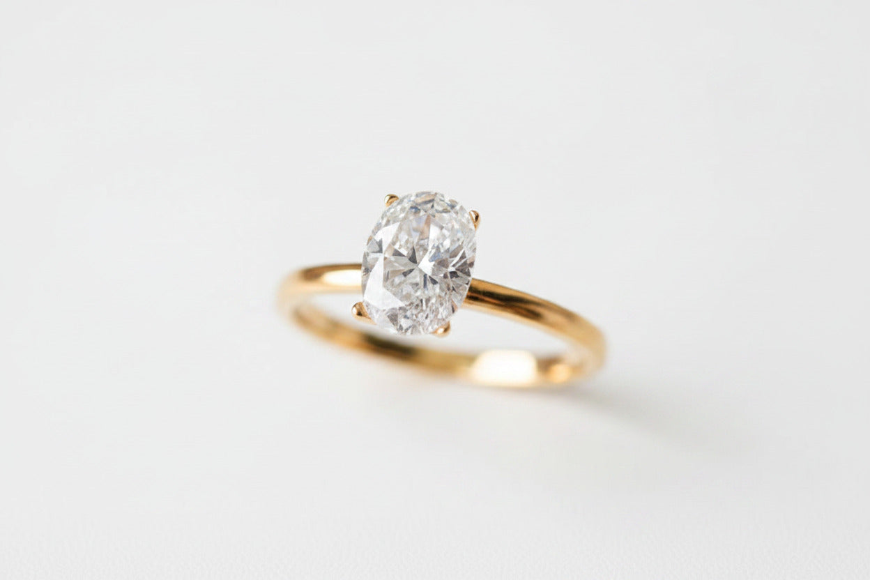 Oval Diamond Ring – Aurelian