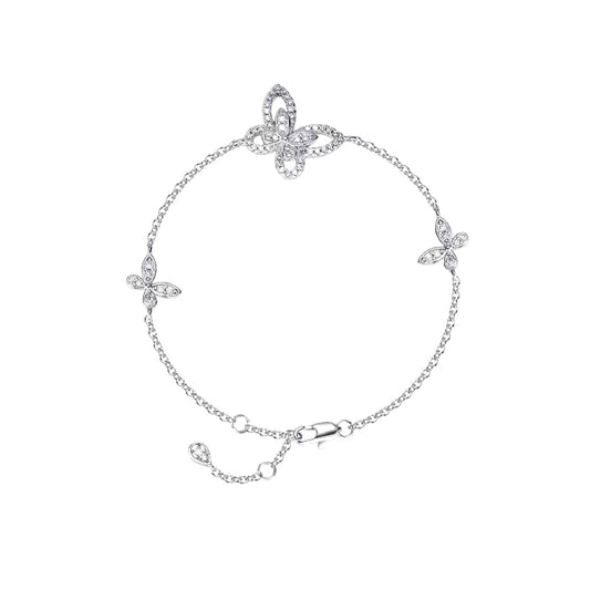Butterfly Pave Diamond Bracelet – Aurelian