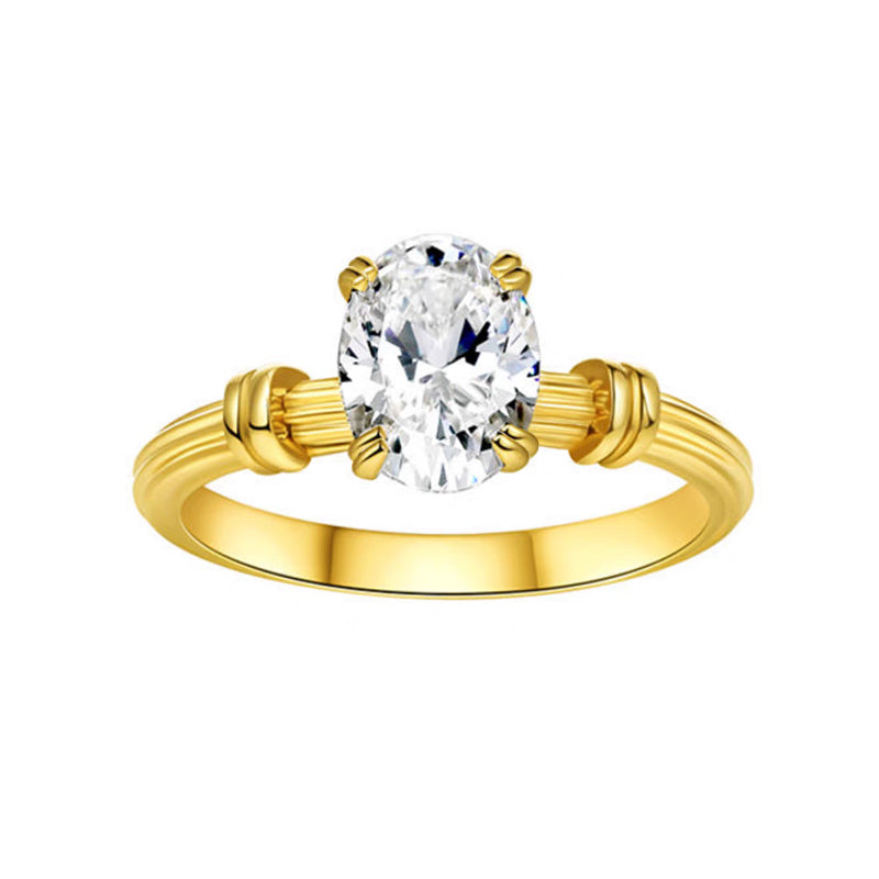 Oval Diamond Ring – Aurelian