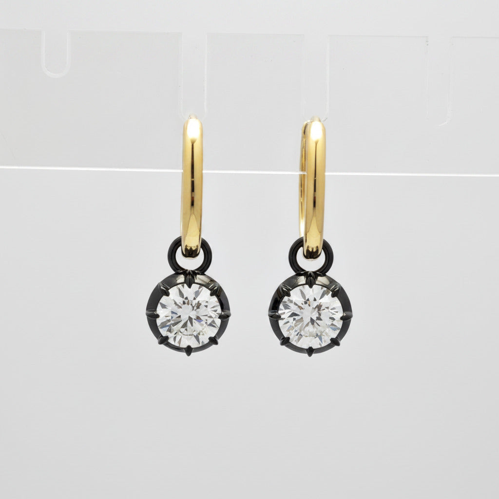 Heart Bubble Diamond Earrings – Aurelian