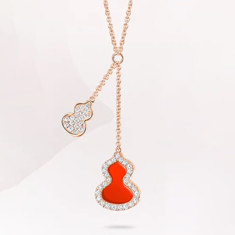 Double Gourd Diamond Necklace – Aurelian