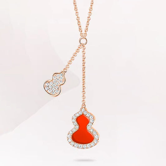 Double Gourd Diamond Necklace – Aurelian