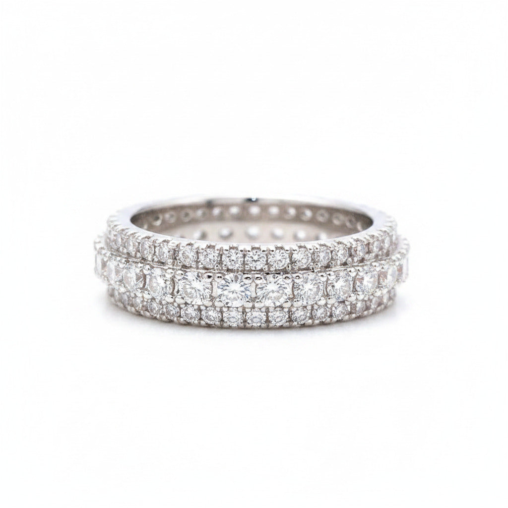 Round Piaget-Style Diamond Ring – Aurelian